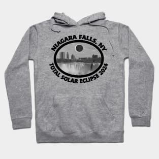 Niagara Falls NY Total Solar Eclipse 2024 Path of Totality Hoodie